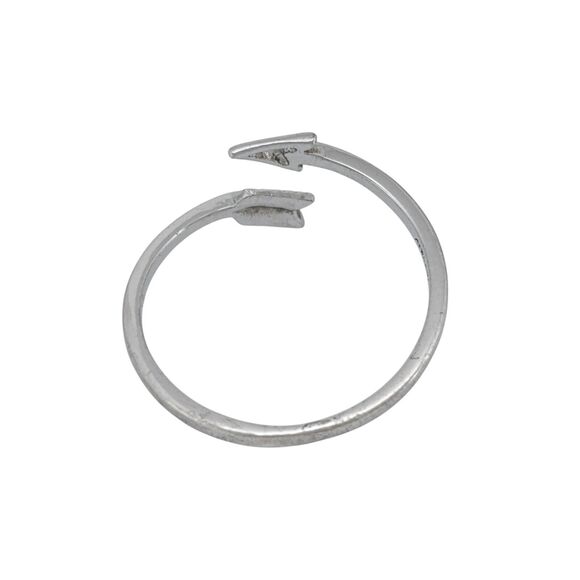 Arrow Wrap Ring | Vintage Sterling Silver 925 | Size 7.5 - Picture 5 of 9